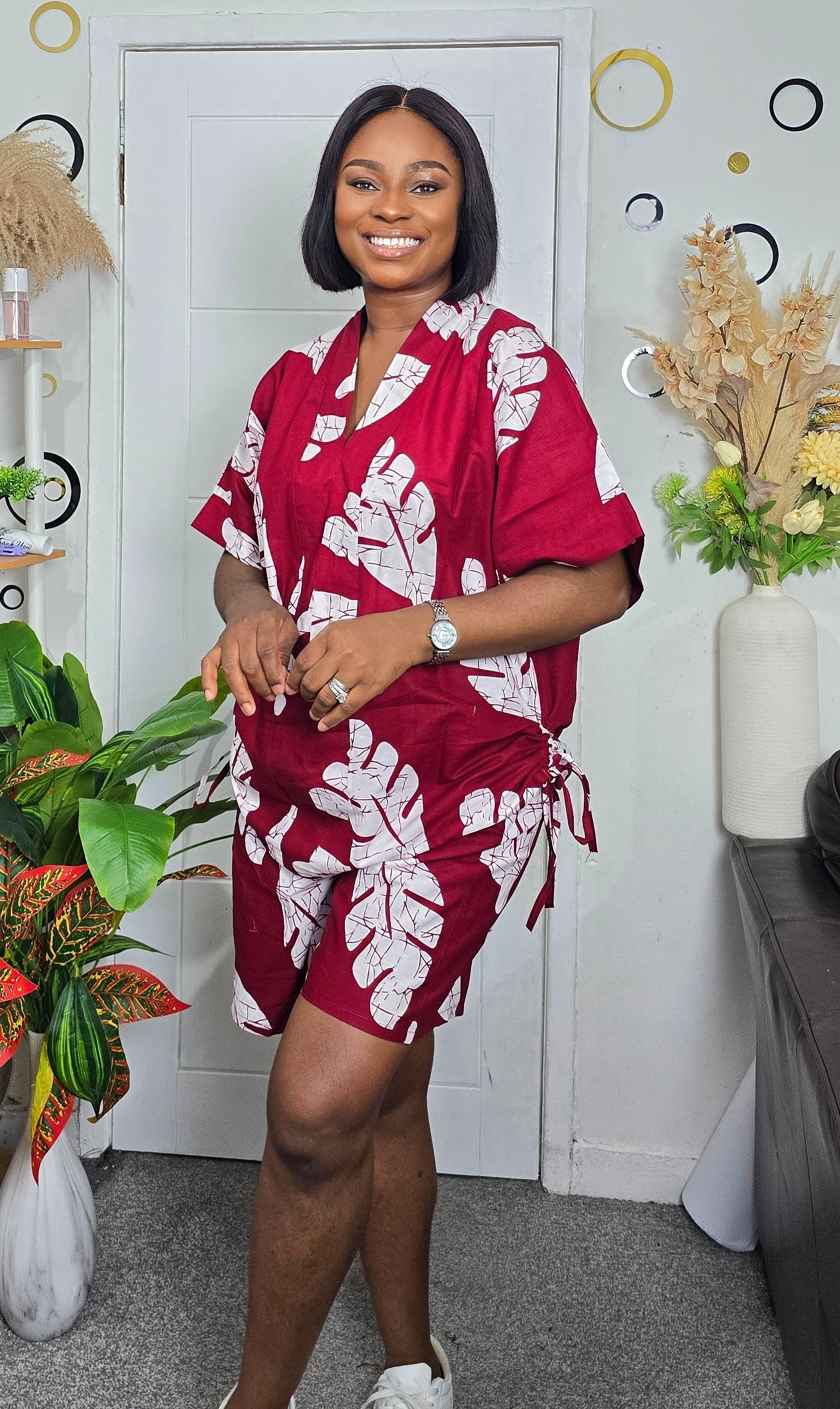 Adire Inspired Ankara Set