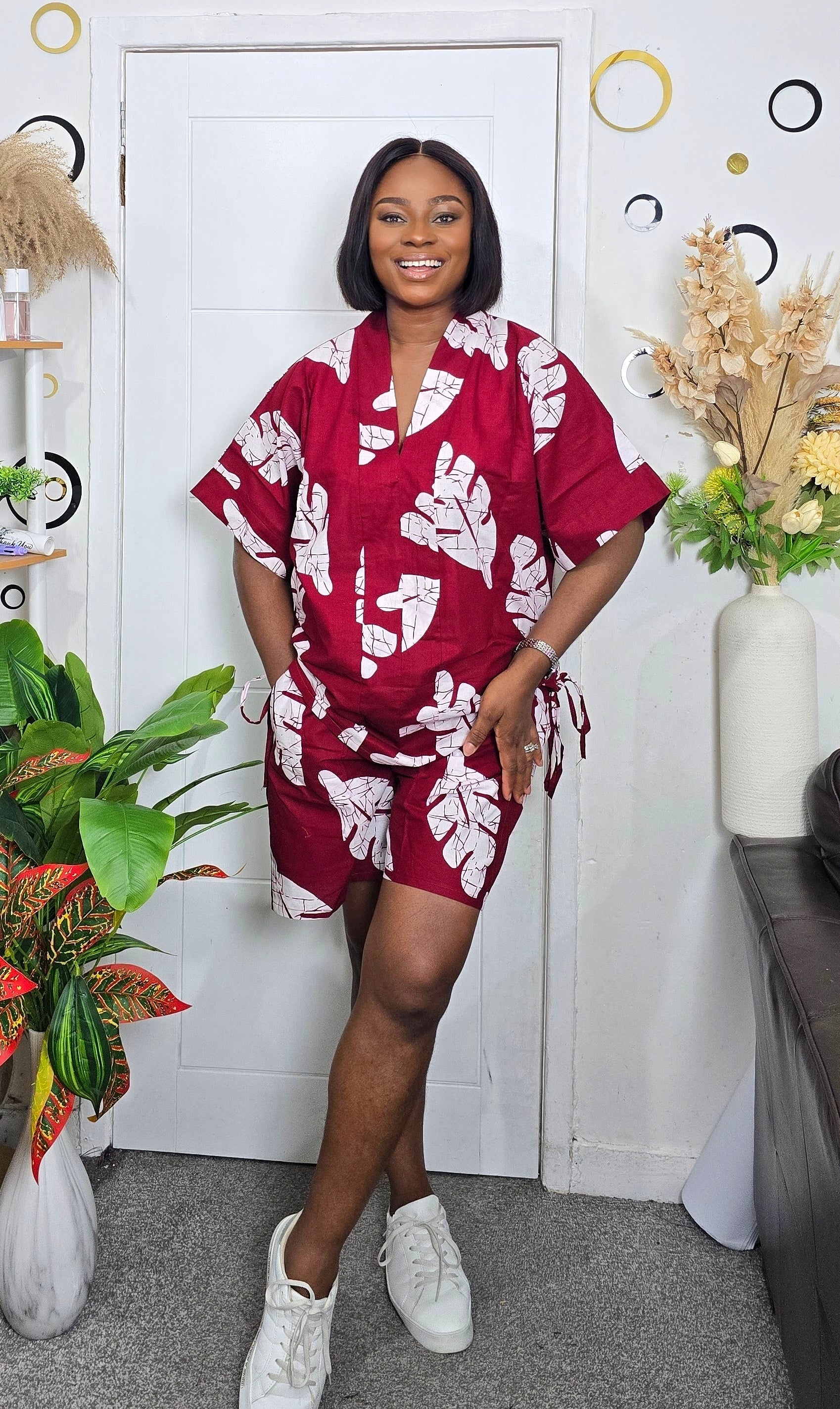 Adire Inspired Ankara Set