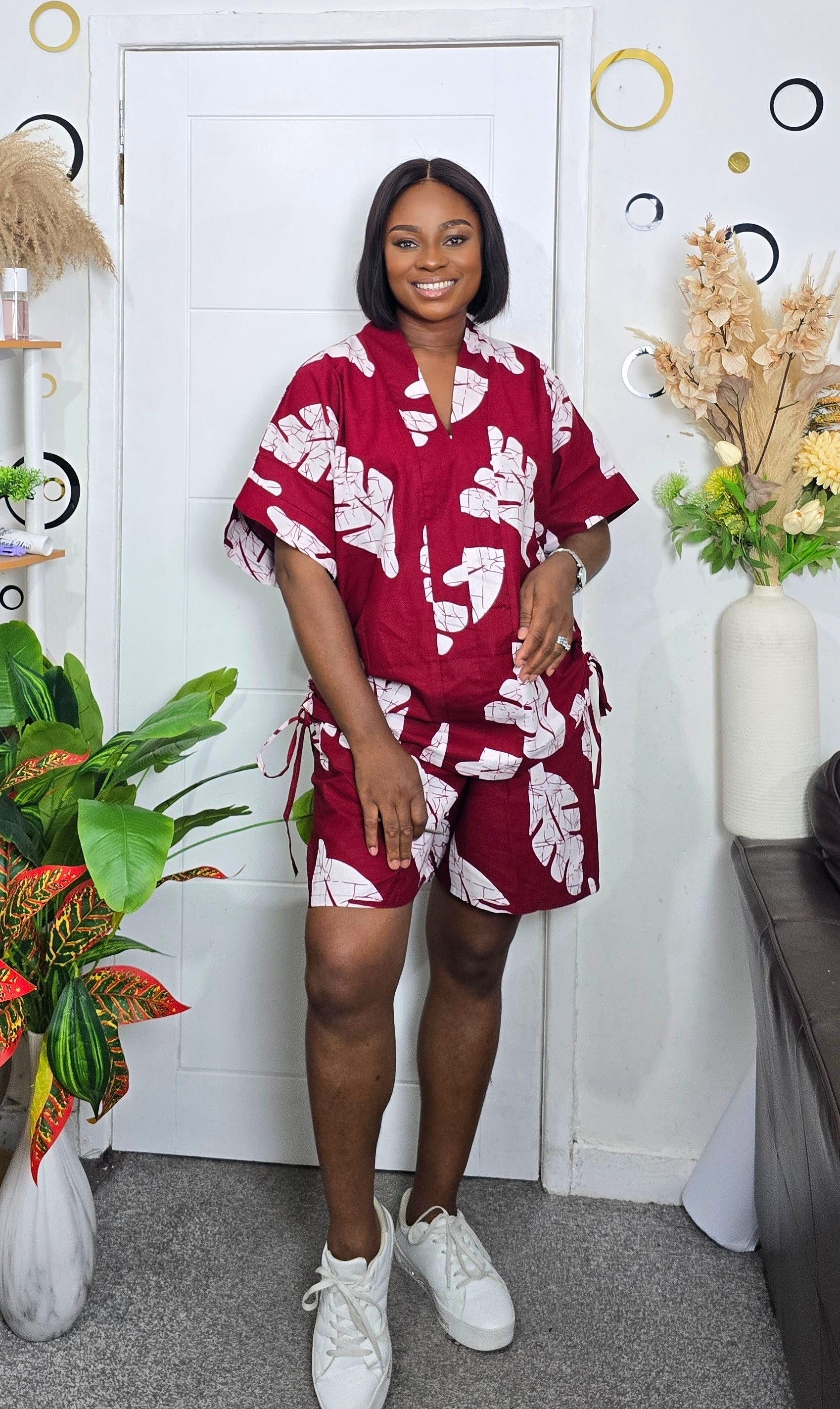 Adire Inspired Ankara Set