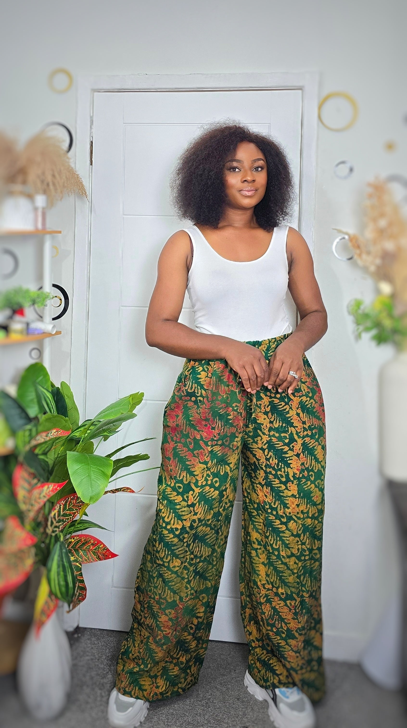 Adire/Tie-Dye Trousers