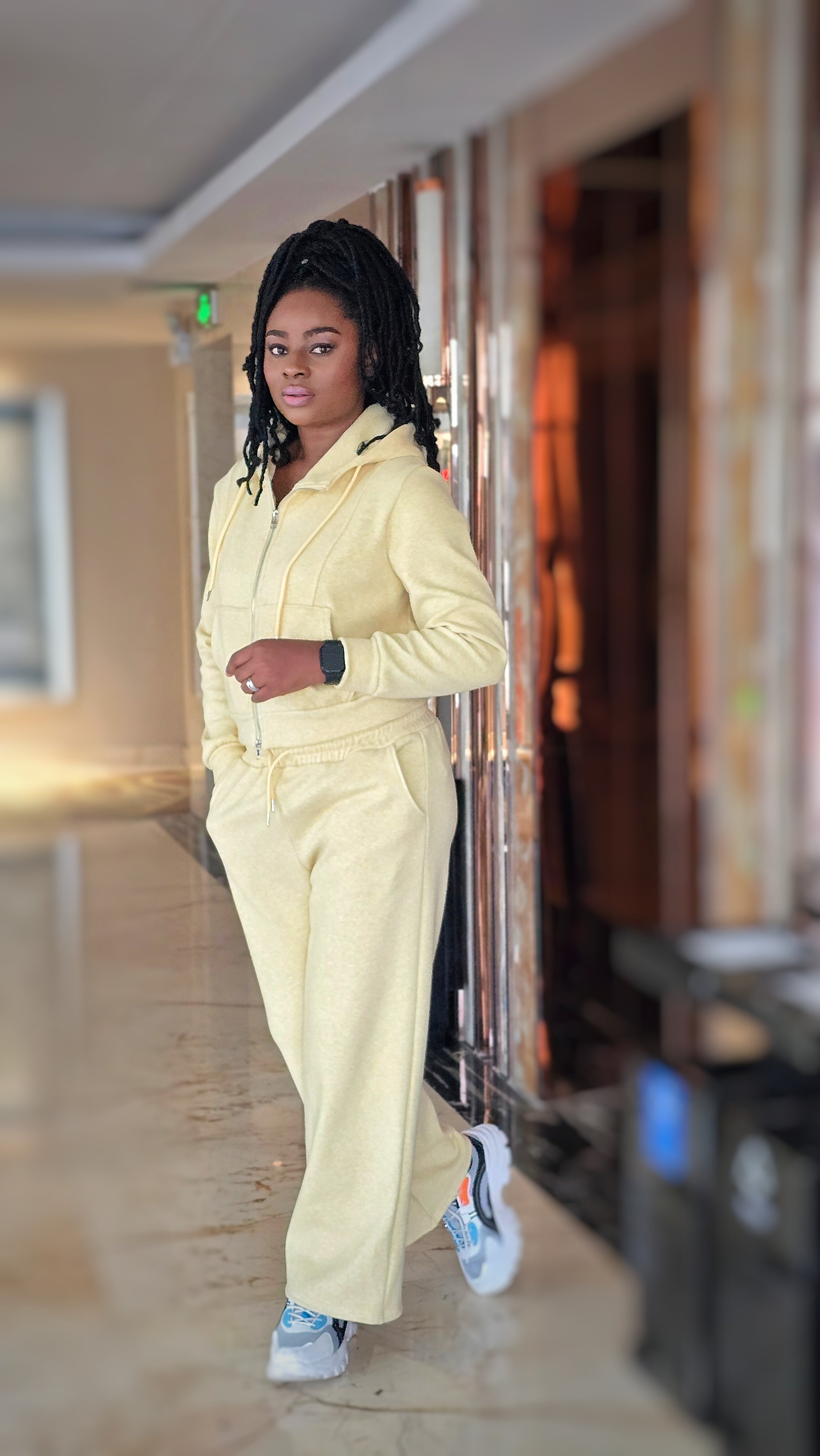 Cozy Fleece Joggers Set