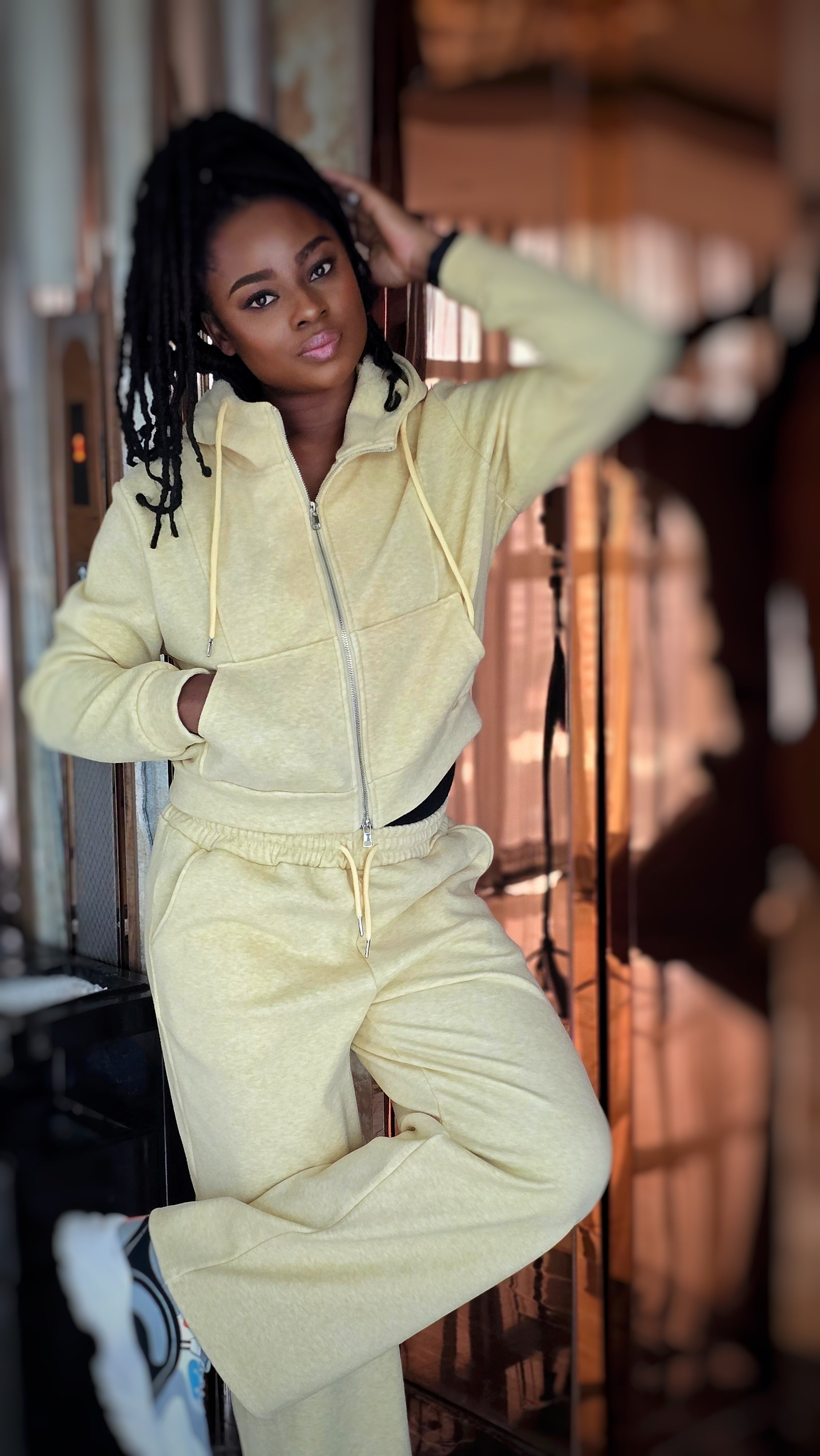 Cozy Fleece Joggers Set