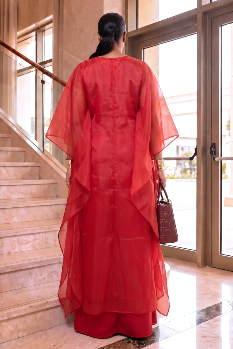 Aisha Mix Boubou Red