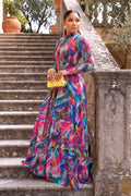 Joan Mesh Maxi Dress