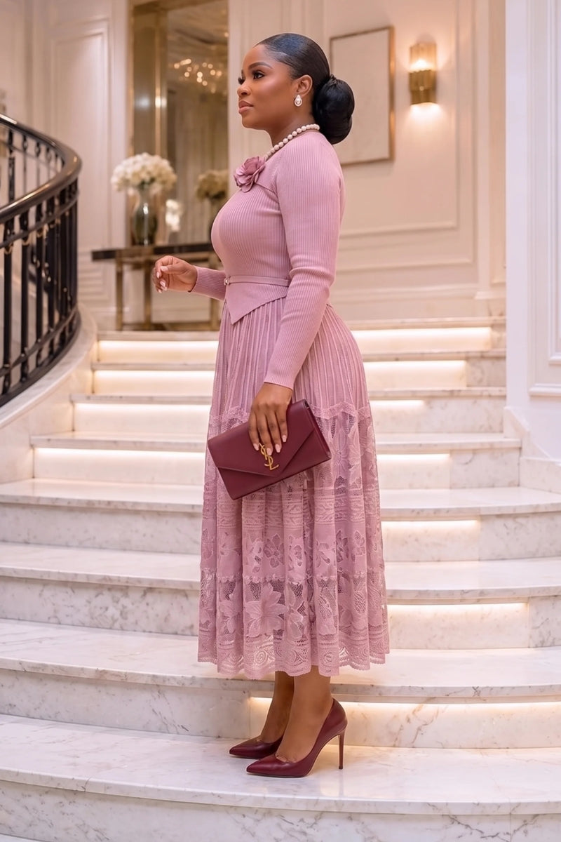 Vekee Miyaki Midi Dress