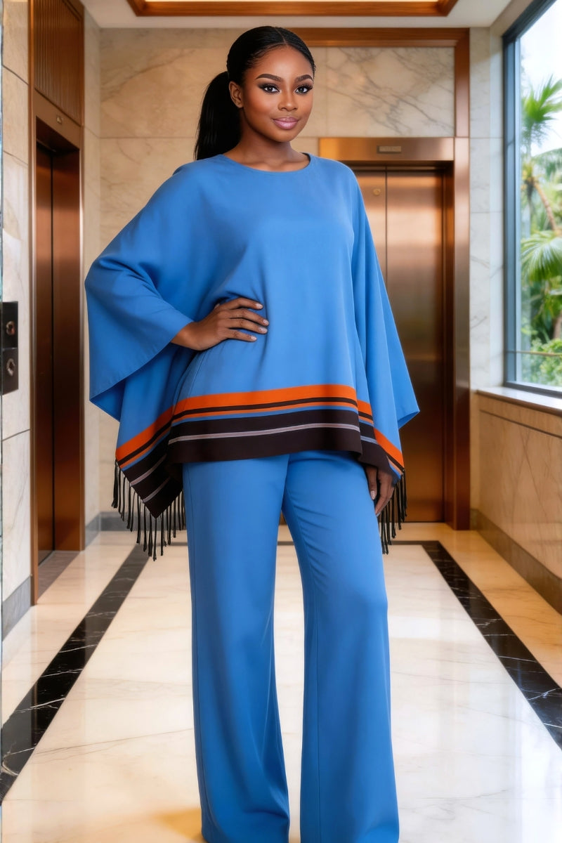 Asoke Mix Two-Piece Blue