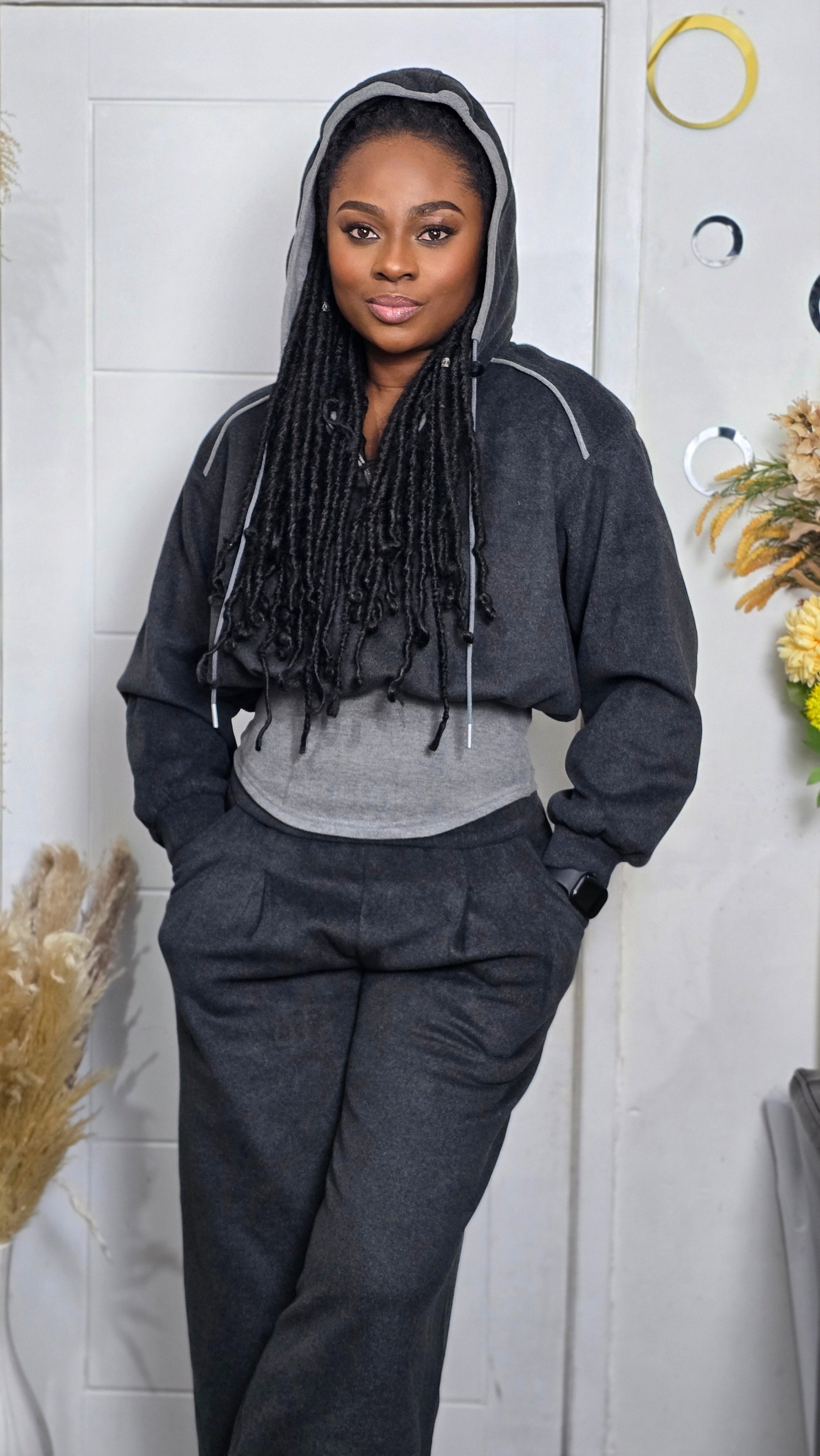 Hoodie Women's Tracksuit Set