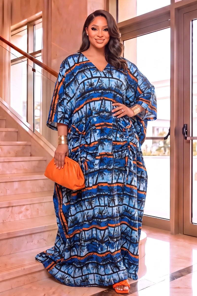 Issa Maxi Dress Blue