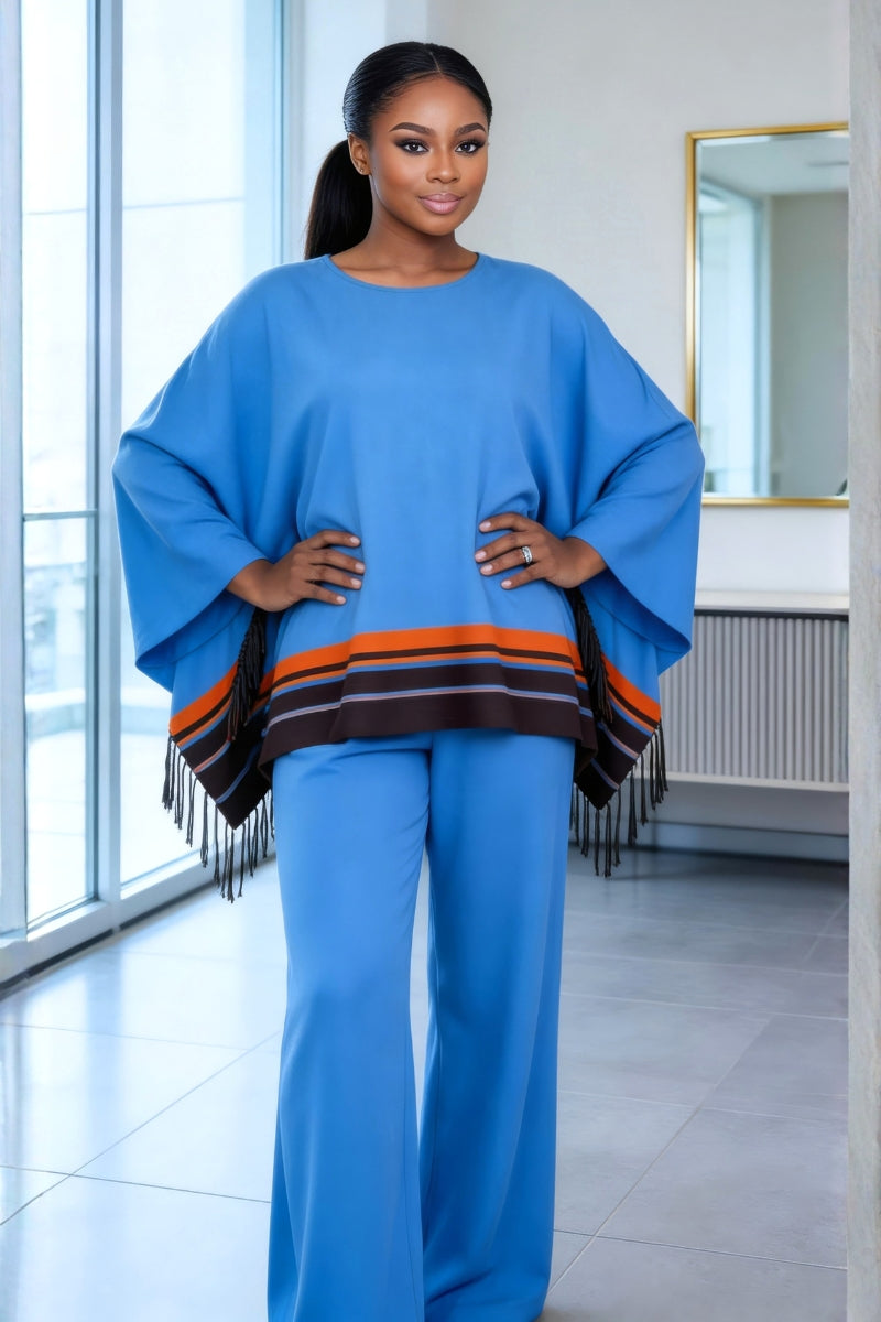 Asoke Mix Two-Piece Blue