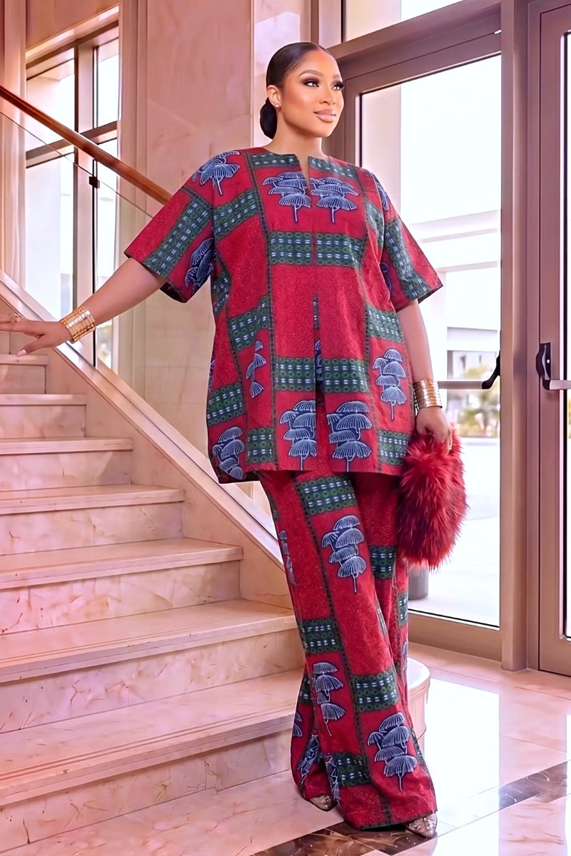 Ure Ankara Two-Piece
