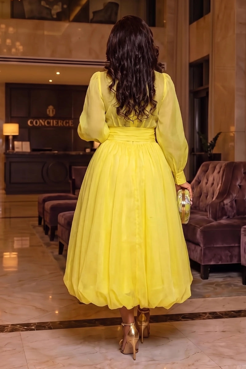 Hilda Bubble Midi Dress