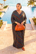 Amelia Stripe Maxi Dress