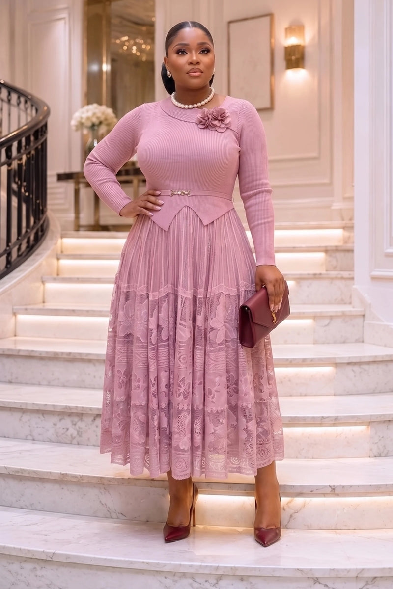 Vekee Miyaki Midi Dress