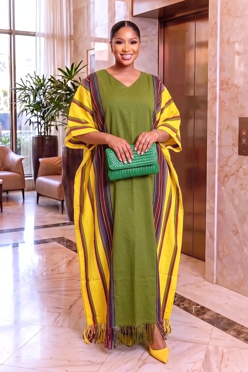 Ziba Asoke Mix Boubou Yellow