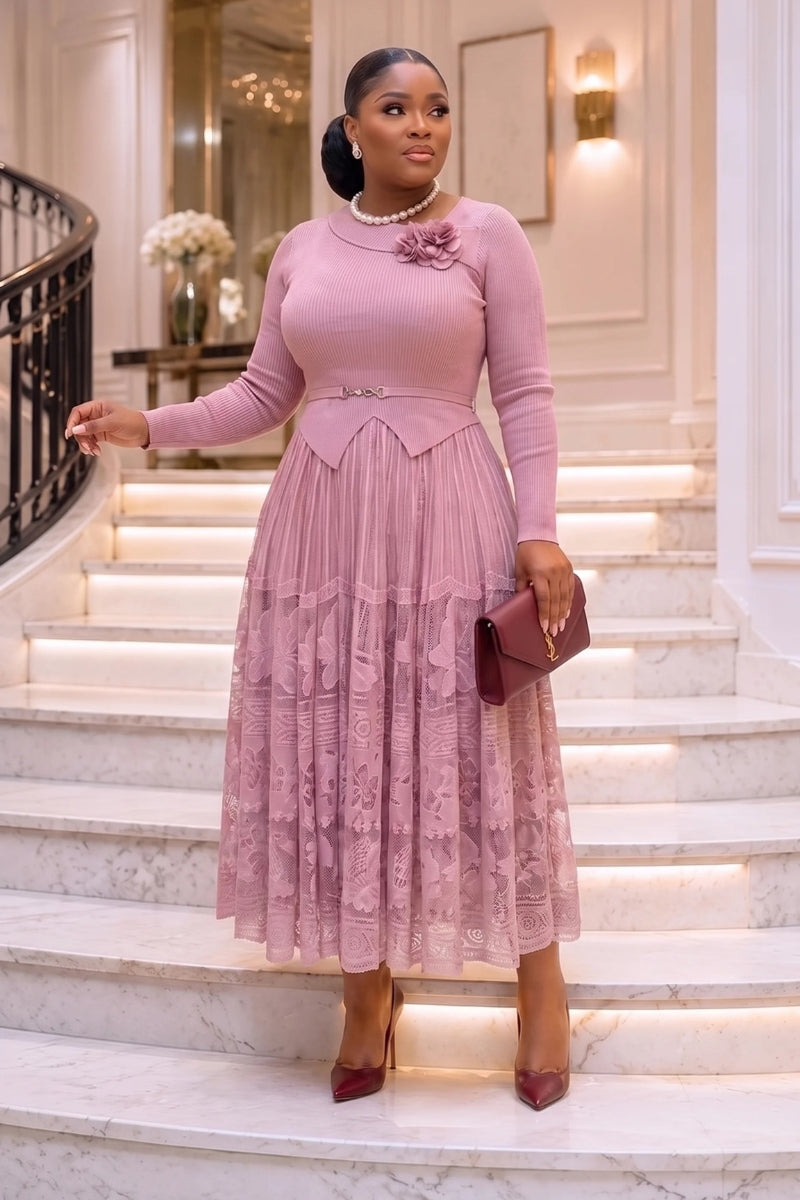 Vekee Miyaki Midi Dress