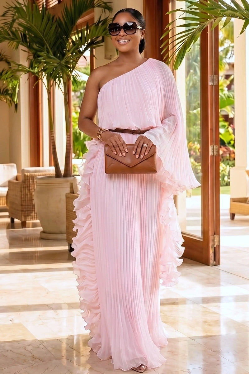 Miyaki Asymmetric Maxi Dress