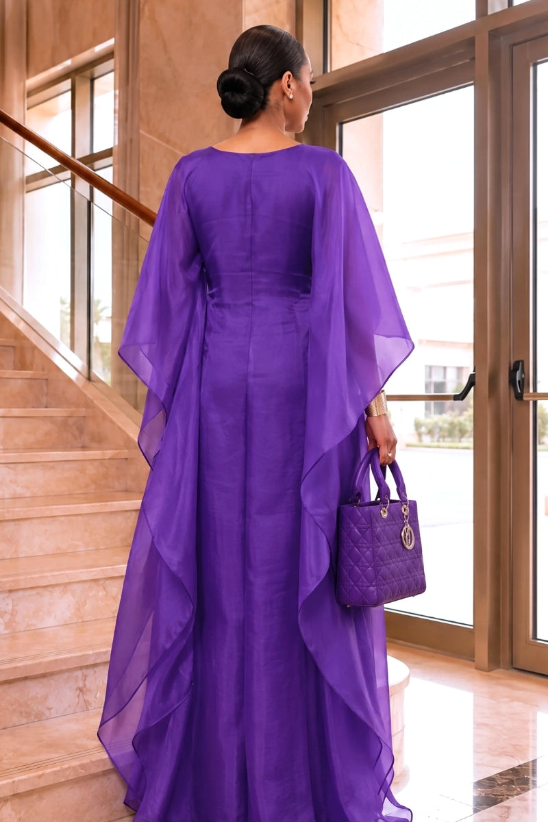 Aisha Mix Boubou Purple