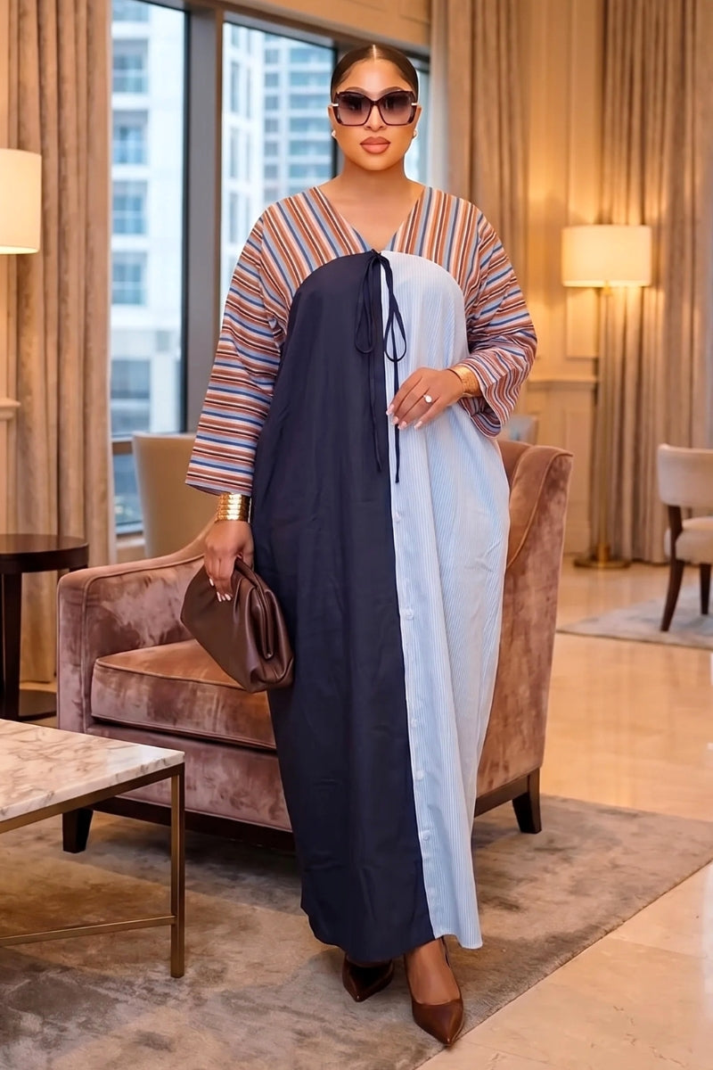 Becca Mixed Stripe Maxi