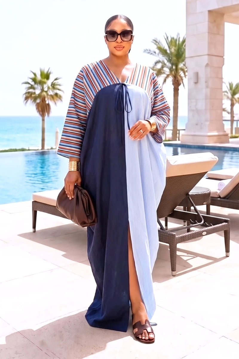 Becca Mixed Stripe Maxi