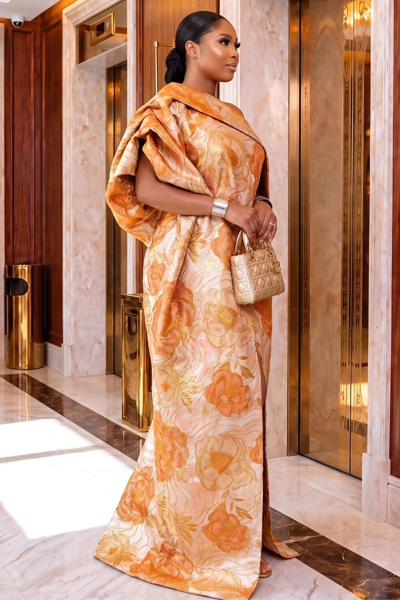 Roza Luxe Damask Boubou