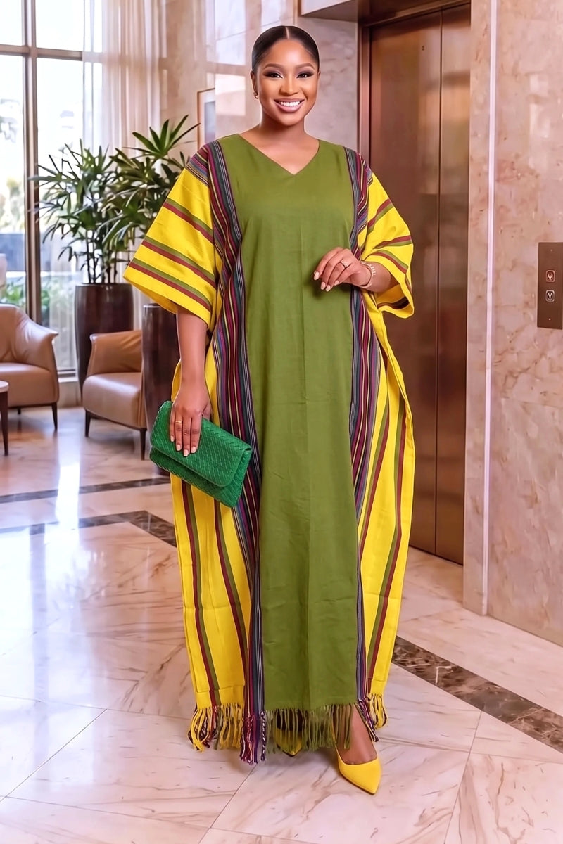 Ziba Asoke Mix Boubou Yellow