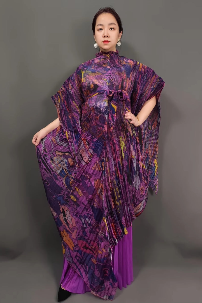 Amaya Two-Piece Set Purple