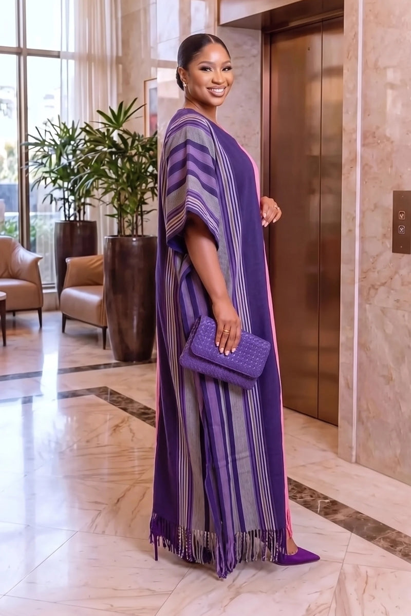 Ziba Asoke Mix Boubou Purple