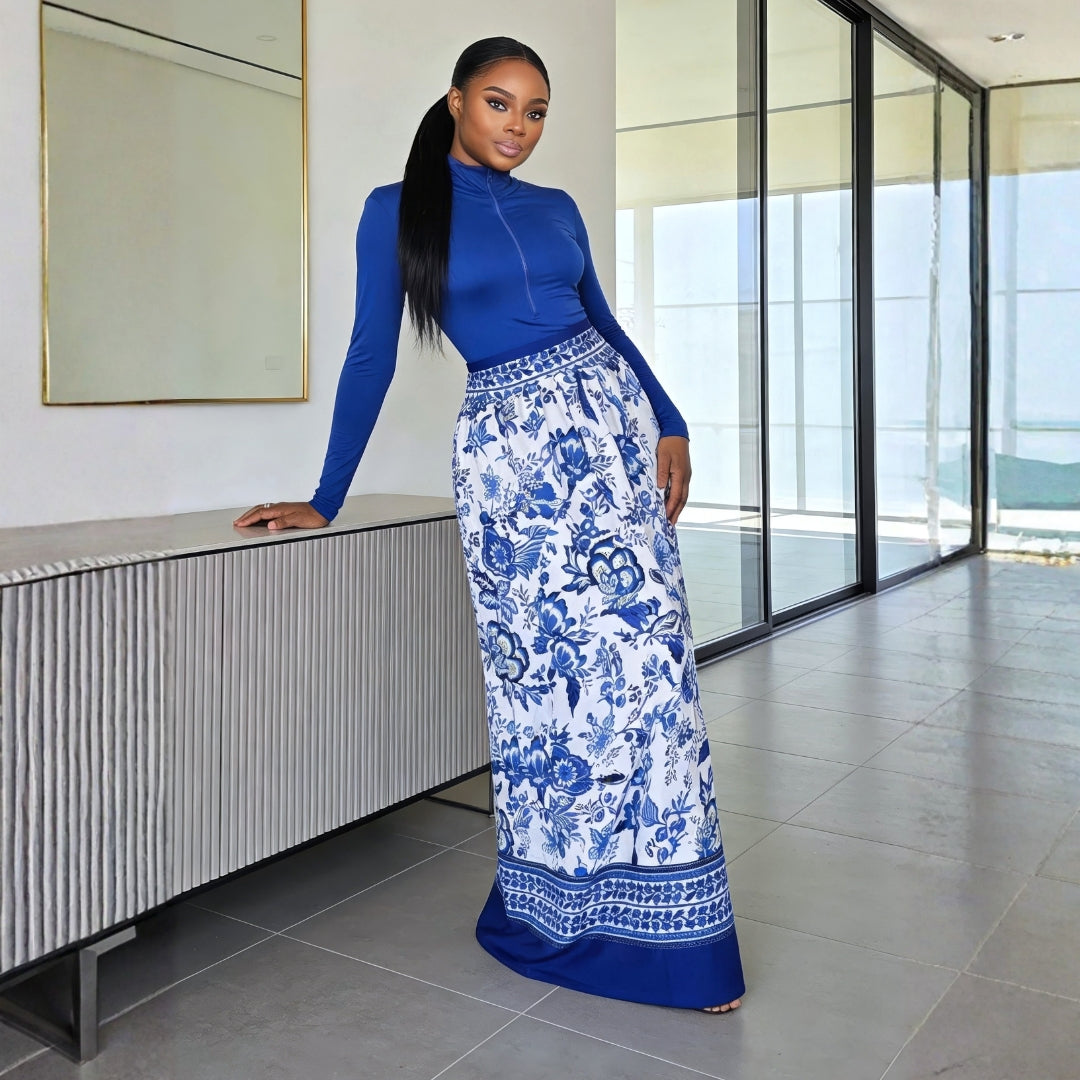 Suzy Two-Piece Maxi Dress