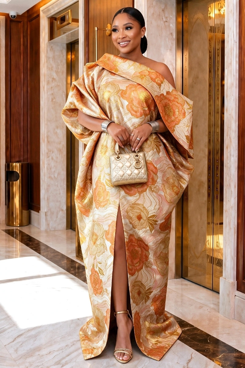 Roza Luxe Damask Boubou