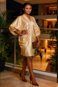 Eva Mini Boubou Dress