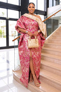 Ruby Luxe Damask Boubou