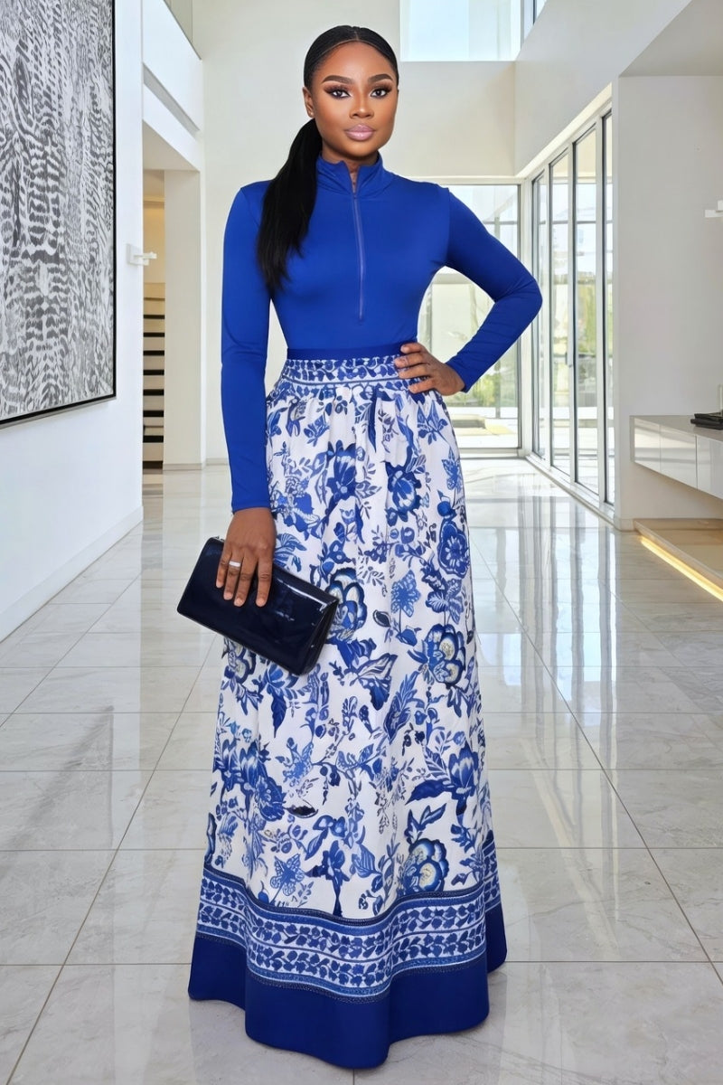 Suzy Two-Piece Maxi Dress