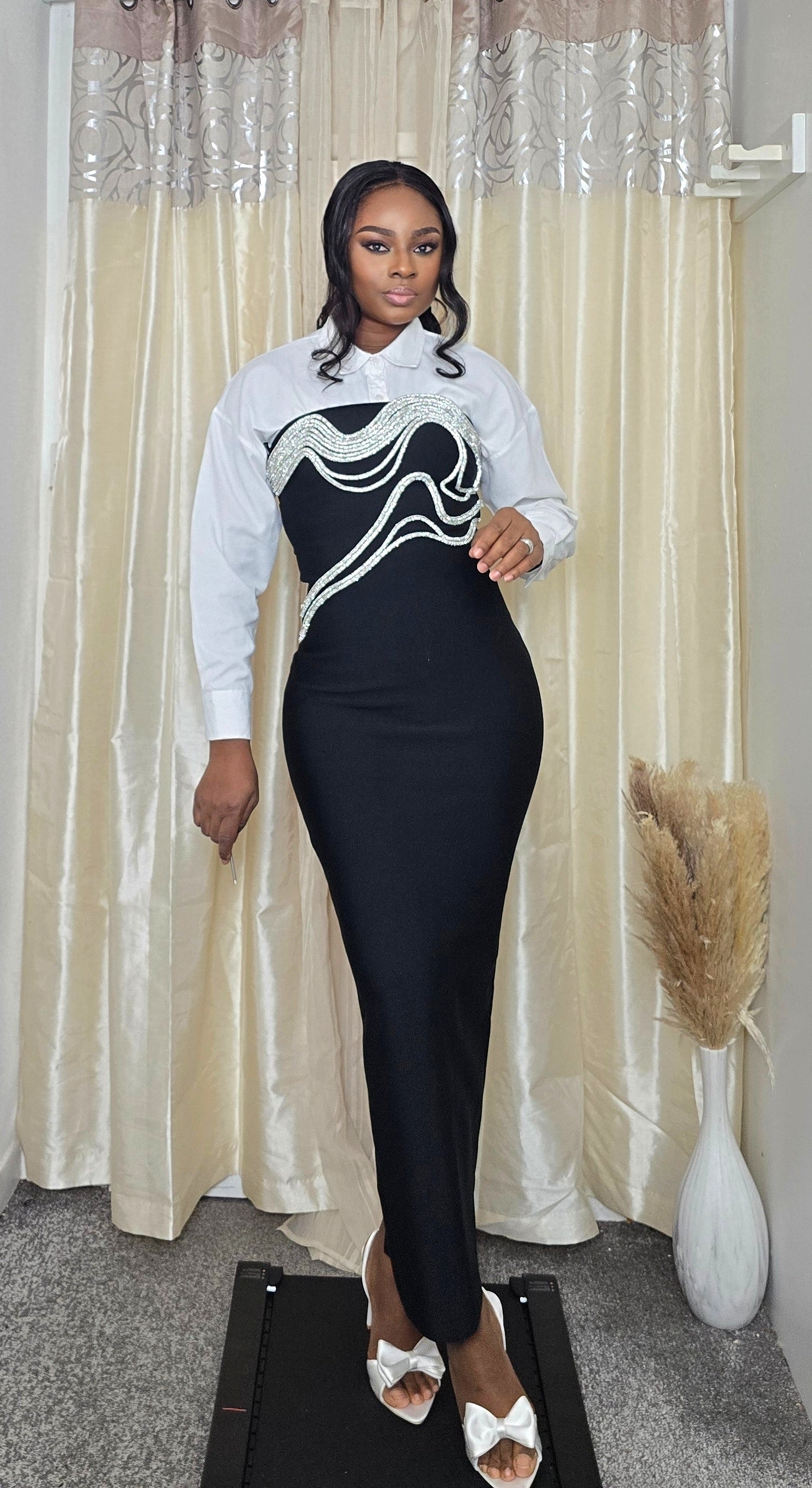 Black Tube Bandage Dress