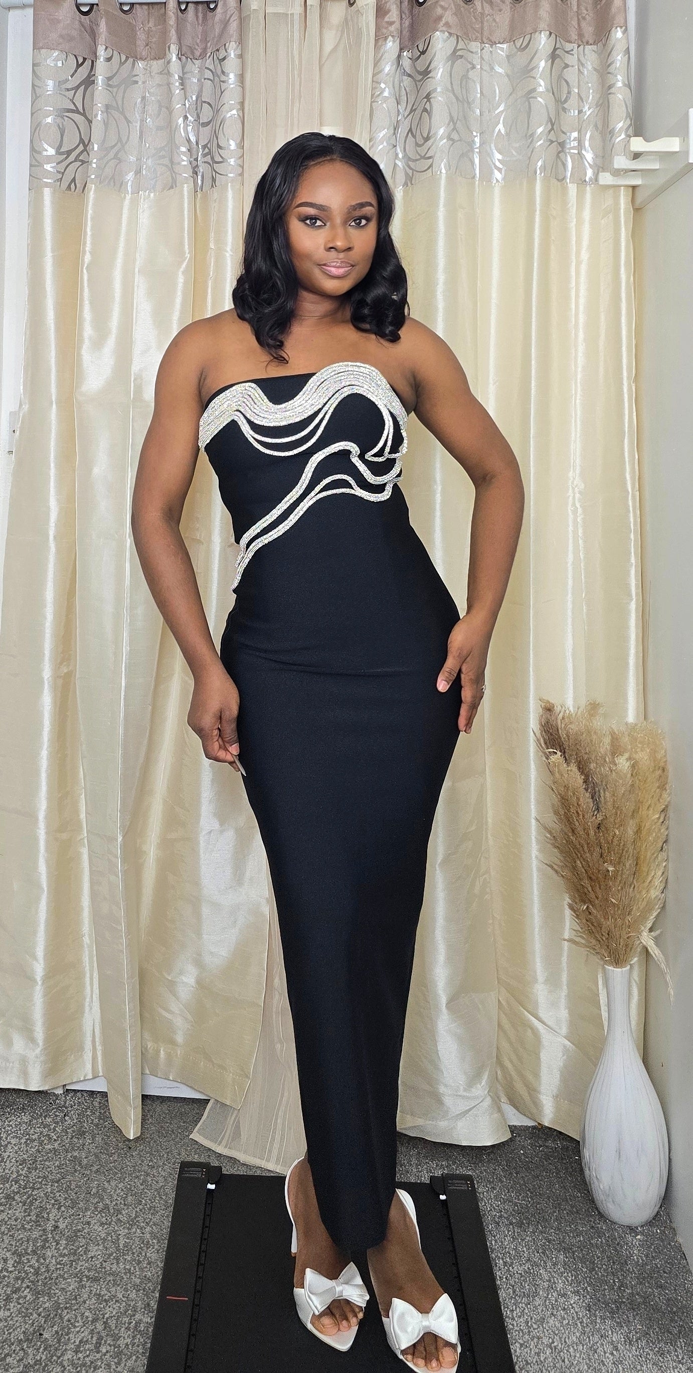 Black Tube Bandage Dress