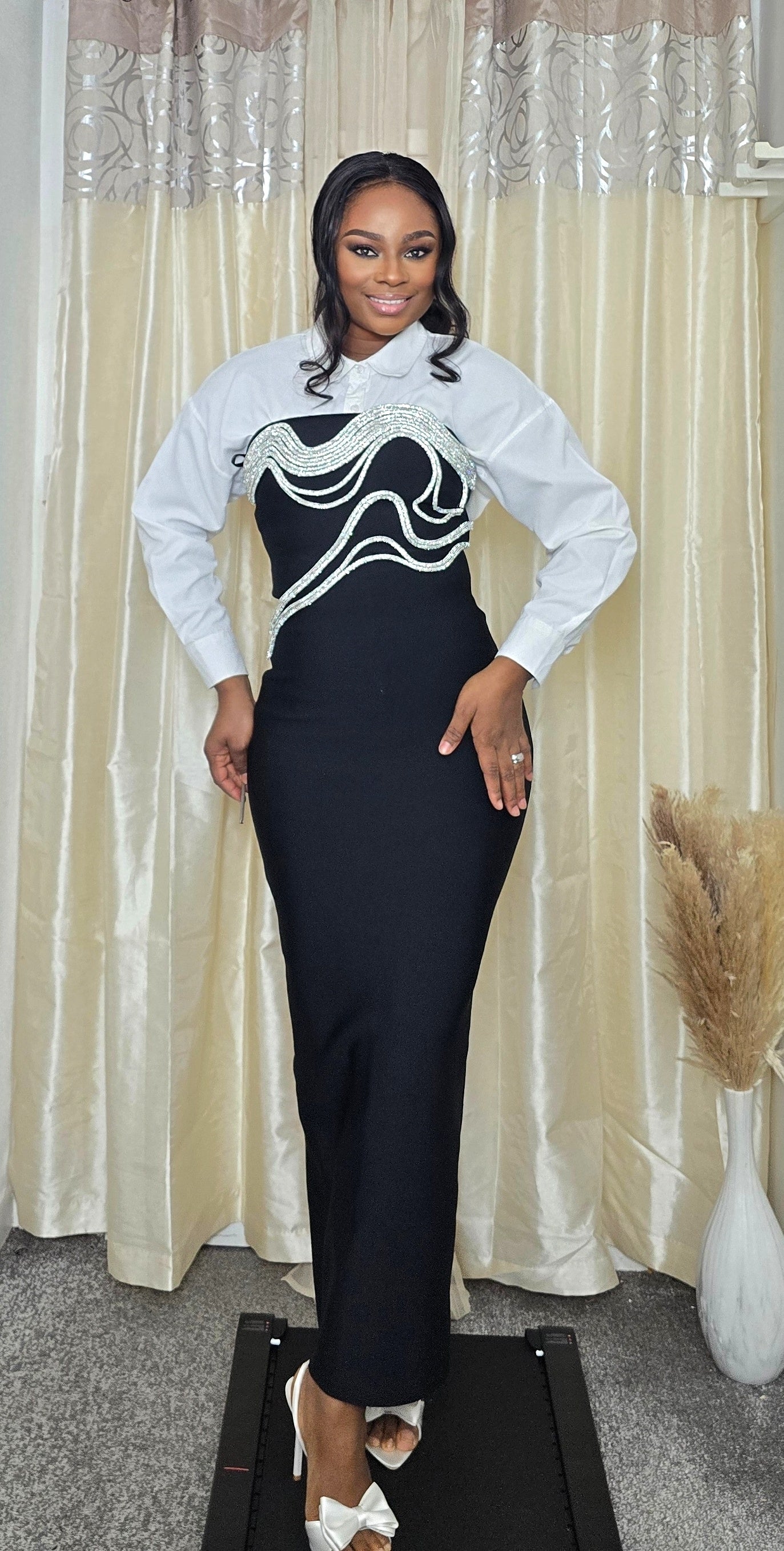 Black Tube Bandage Dress